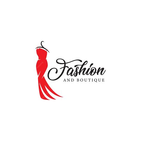 Premium Vector Woman Fashion Logo Template For Dress Store Or