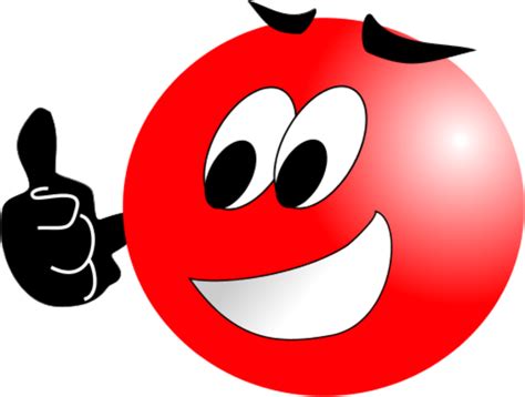 Smiley Red Face Clipart Best