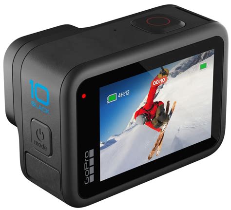 gopro hero10 black waterproof action camera with front lcd and touch
