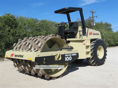 Ingersoll Rand Sd100 F Pro Pac Series Vibratory Padfoot Compactor