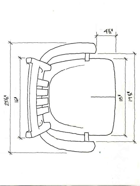 Before you buy any chairs, measure the room where you'll put them, as well as the table. Dimensions of the Williams Dining Arm Chair made by Gary ...