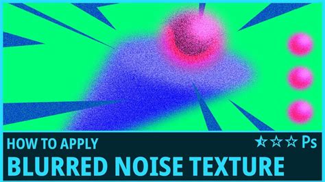 How To Apply Blurred Grainnoise Texture In Photoshop Blur Noise
