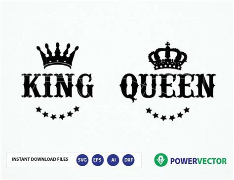 King And Queen Crown Logo Logodix