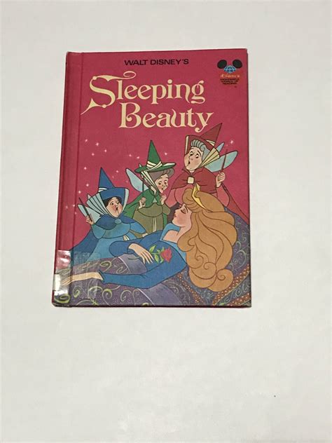 Walt Disneys Sleeping Beauty Book1974 Vintagewonderful Wold Etsy