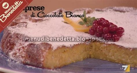 Cosa concedersi a fine pasto? Caprese al Cioccolato Bianco | la ricetta di Benedetta Parodi