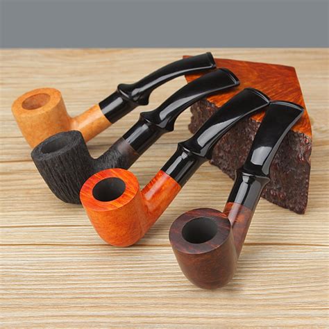 Wooden Smoke Pipes T Box Weed Cigarette Holder Pipe High Quality