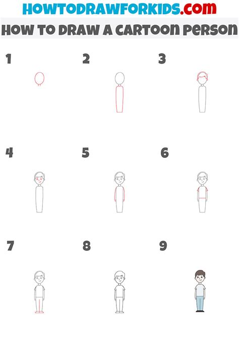 Top 194 How To Draw People Like Cartoons