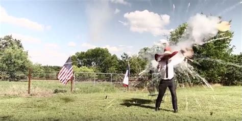 Fort Worths Texas Law Hawk Blows Up The Internet In Firework Fueled