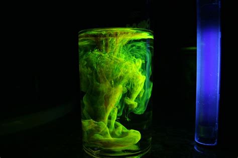 Fluorescein In Water Glow In The Dark Water Photography The Darkest