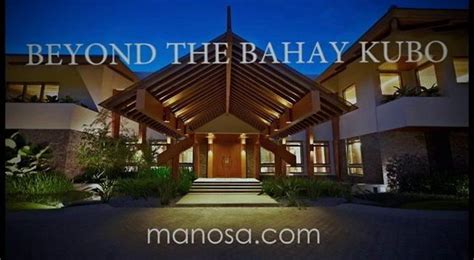 Manosa Architects Beyond The Bahay Kubo Philippines House Design