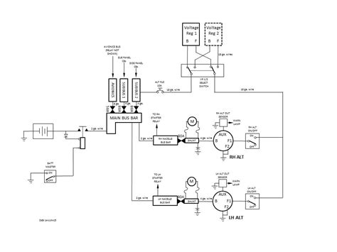 Alternator Charging System Wiring Diagram Wiring Diagram