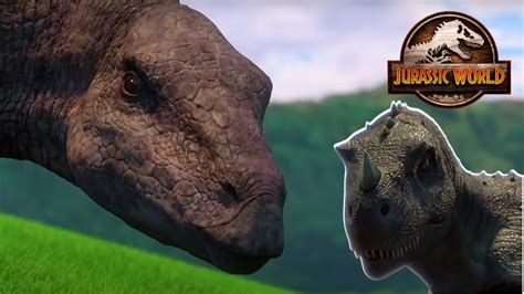 Jurassic World Camp Cretaceous Season 2 New Stegosaurus Battle And Ceratosaurus Encounter Youtube