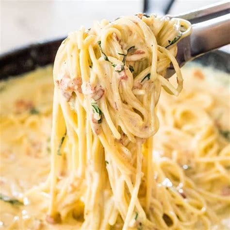 The lemon and rosemary don't flavor the chicken, they this method for roasting a half chicken takes mere minutes and always results in juicy, tender meat. Creamy Carbonara with Spaghetti, Pancetta, Half and Half ...