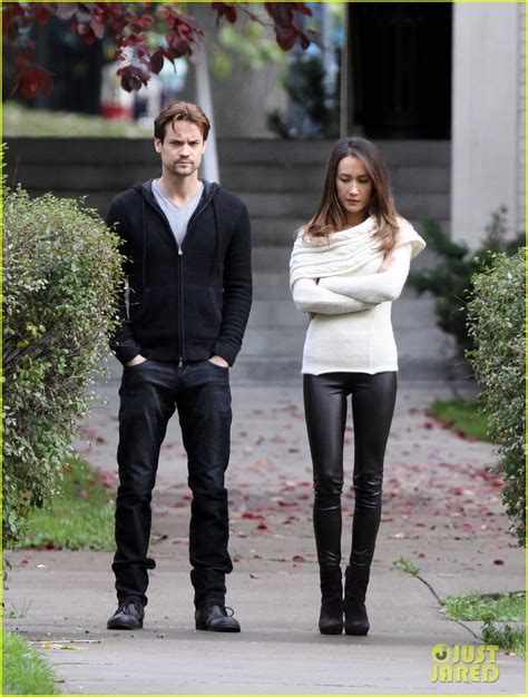 Shane West Maggie Q Shoot Nikita In Toronto Photo Maggie Q Shane West Photos