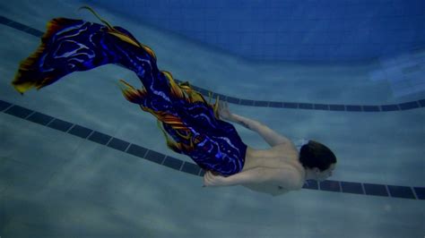 Merman Equinox Mertailor Extended Mermaid Tail Swim Youtube