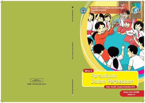 Download Buku Tematik Kelas 6 Tema 2 Persatuan Dalam Perbedaan Kurikulum 2013