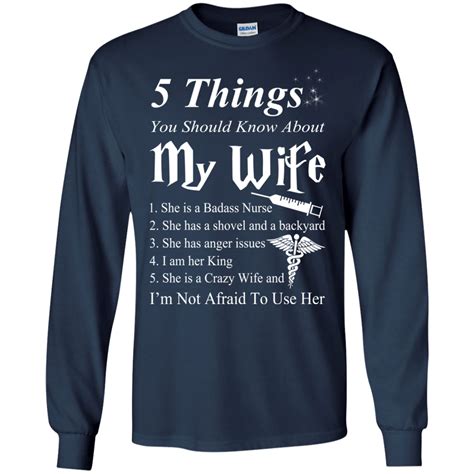 5 Things You Should Know About My Wife Shirt Hoodie Tank