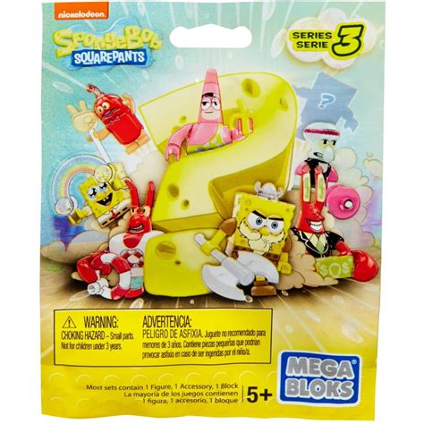 Mega Construx Spongebob Squarepants Micro Action Figures Styles May