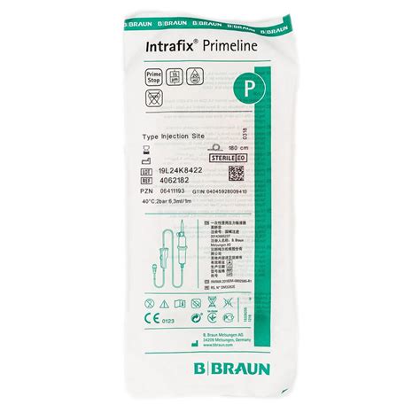 B Braun Intrafix Primeline Comfort 180cm Standard Iv Set