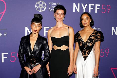 Tessa Thompson Ruth Negga Rebecca Hall Serve Looks At The New York Film Festival Screening Of