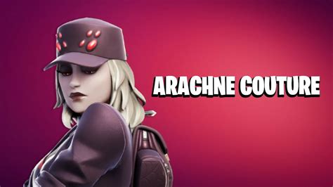 New Arachne Couture Skin Gameplay Fortnite Chapter 2 Season 4 Crypt
