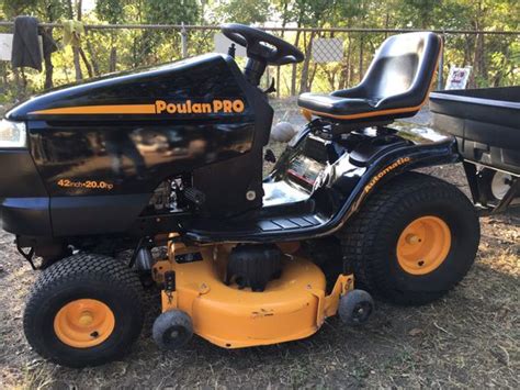 Poulan Pro Riding Lawn Mower 42 20hp Twin For Sale In Fort Worth Tx