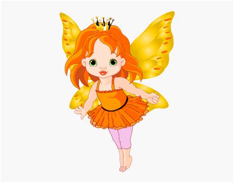 Fairies Clipart Baby Fairy Beautiful Cartoon Fairy Hd Png Download
