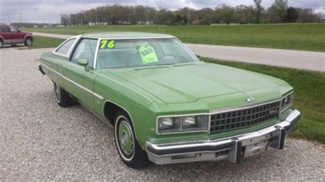 Sell Used 1976 Chevrolet Caprice Classic Landau Coupe 2 Door 66l In