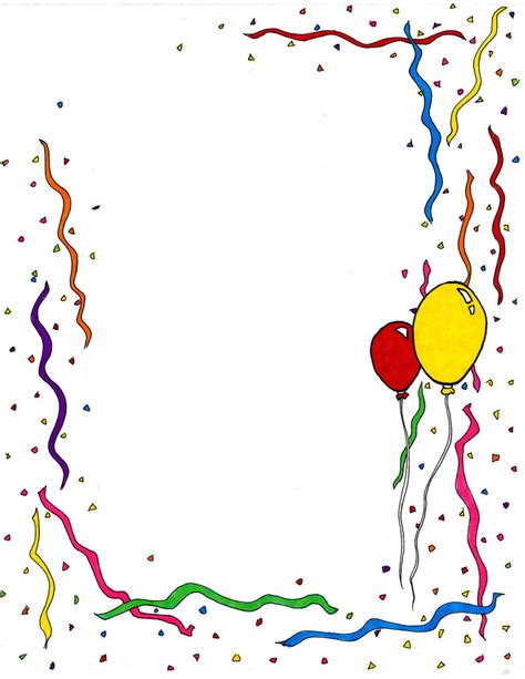 Free Birthday Borders Download Free Birthday Borders Png Images Free