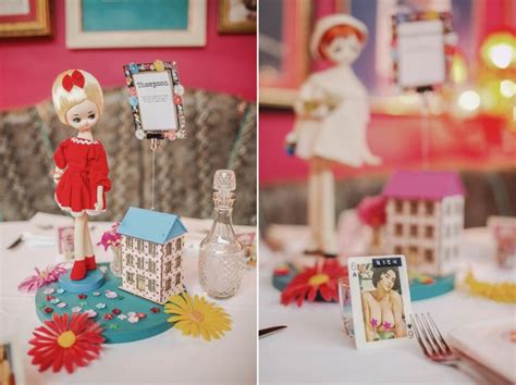 A Fabulous Vintage Bride And Her Kitsch And Colourful 1960 S Inspired Brighton Wedding Love My
