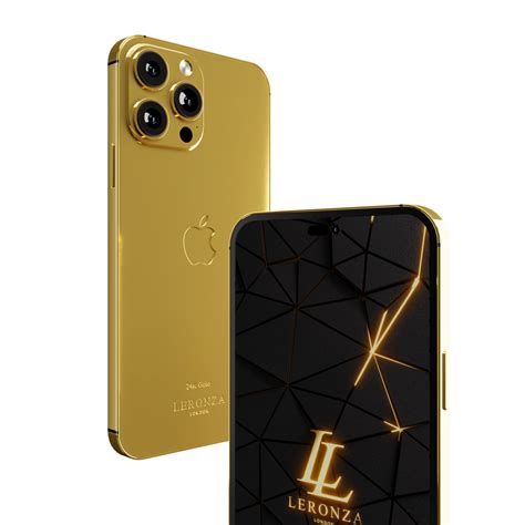 24k Gold Iphone 14 Pro And Pro Max Elite Leronza