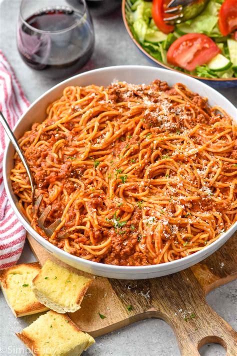 Crock Pot Spaghetti Simple Joy