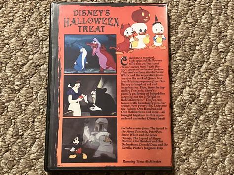 Disneys Halloween Treat Unreleased Fan Made Remastered Dvd Movie 1982