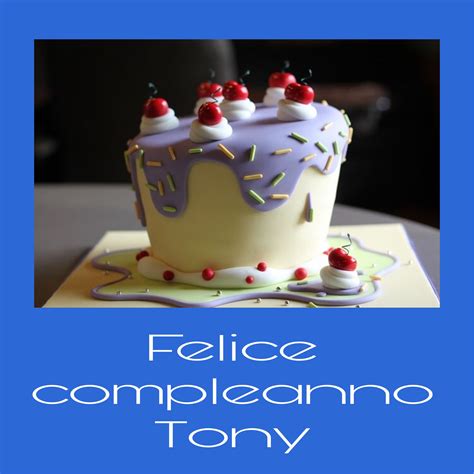 Buon Compleanno Tony Pudding Cake Desserts Food Tailgate Desserts