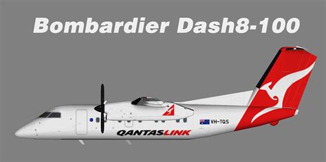 Qantaslink Bombardier Dash8 200 Nc Juergens Paint Hangar