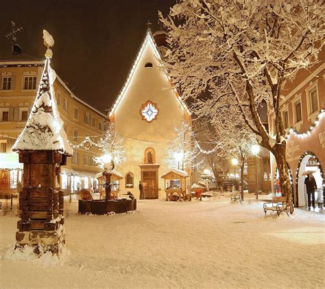Winter Town Wallpapers Wallpaper Cave
