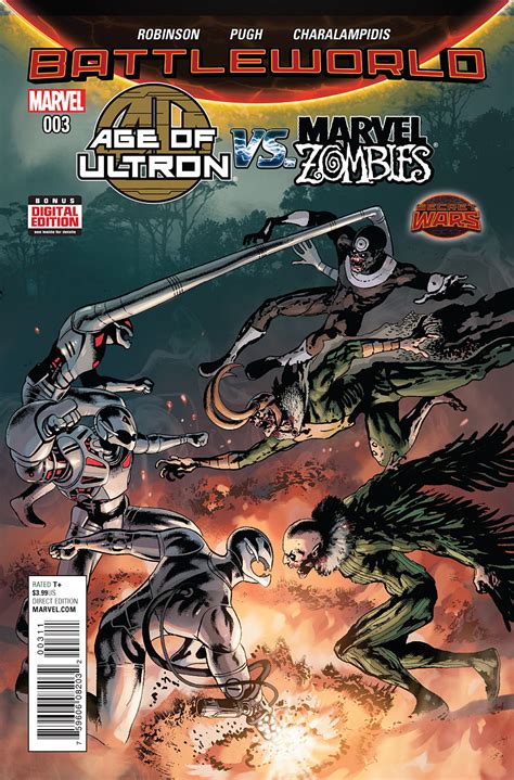 Age Of Ultron Vs Marvel Zombies Vol 1 3 Marvel Database