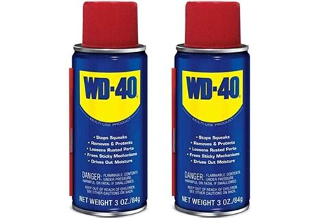 2 Cans Wd 40 Wd40 Multi Use Penetrating Oil Spray Can 3 Oz Each Qty 2
