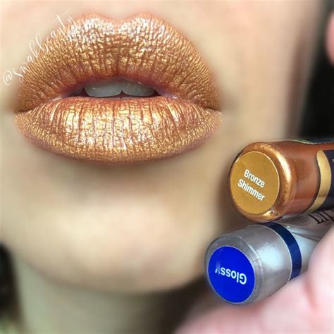Bronze Shimmer Lipsense Discontinued Color Glossy Gloss Independent