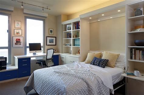 Bedrooms need to be located to provide privacy and peace. 25 Versatile Home Offices That Double as Gorgeous Guest ...