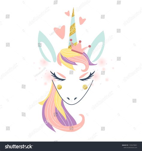 35088 Unicorn Head Images Stock Photos And Vectors Shutterstock