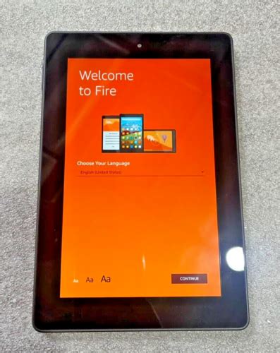 Kindle Fire Hd 7 4th Generation Sq46cw 7 8gb Wi Fi Tablet Ebay