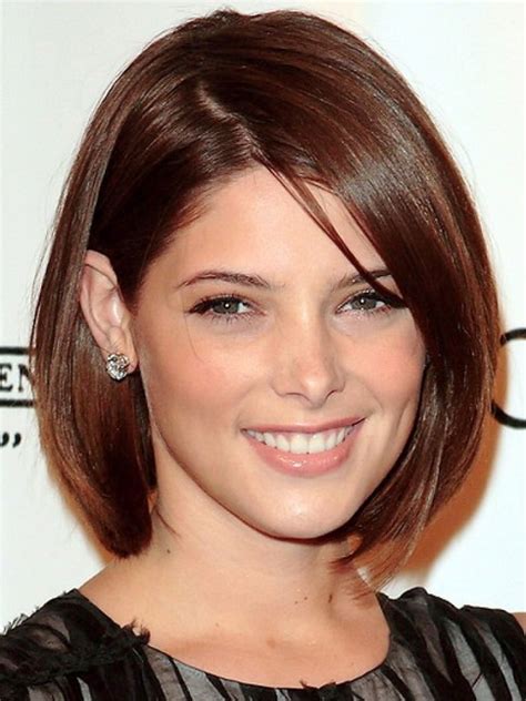 Ashley Greene Short Bob Hairstyle Cute Short Cut With Bangs Styles