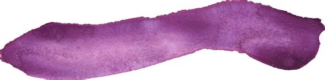 24 Purple Watercolor Brush Stroke Png Transparent