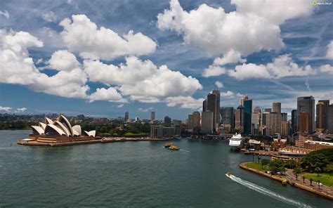 Zdjęcie Panorama Miasta Sydney Australia