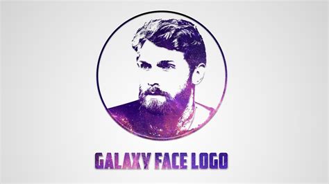 Galaxy Logo Design From Face Photoshop Tutorial Youtube