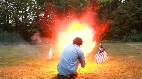 Horrific 4th Of July Firework Accident Youtube