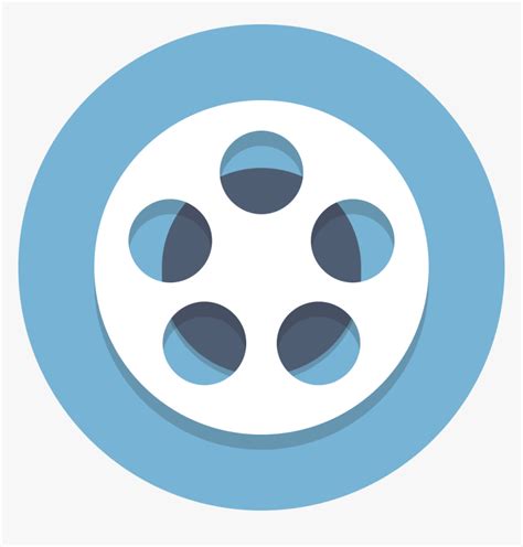 Circle Icons Filmreel Film Reel Icon Hd Png Download Transparent