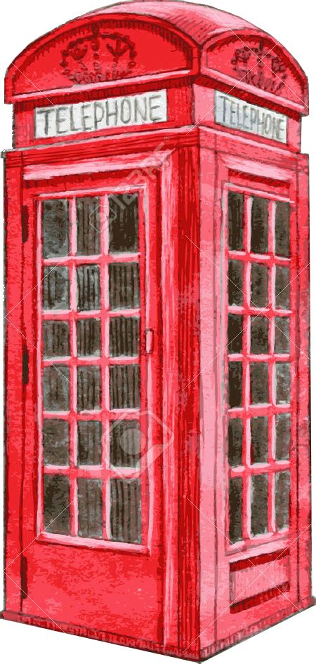 London clipart red telephone box, London red telephone box Transparent FREE for download on ...