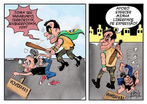 Tal ideal de liberdade de expressão está longe de ser nossa realidade. Liberdade de expressão
